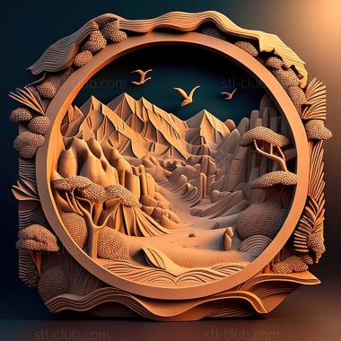 3D модель Игра святой горизонт (STL)